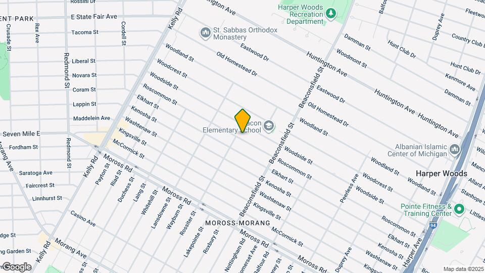 19315 Roscommon St Map and Location Details