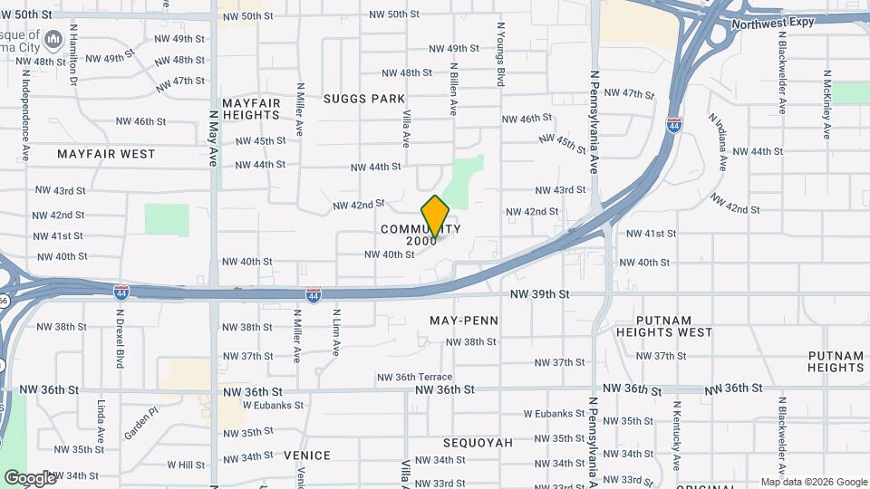 2416 NW 40th St Map and Location Details