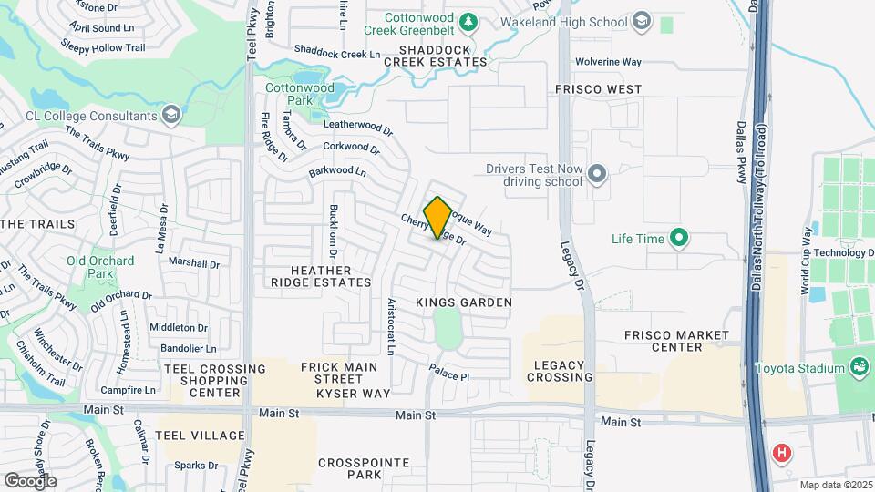 3844 Sun Garden Dr Map and Location Details