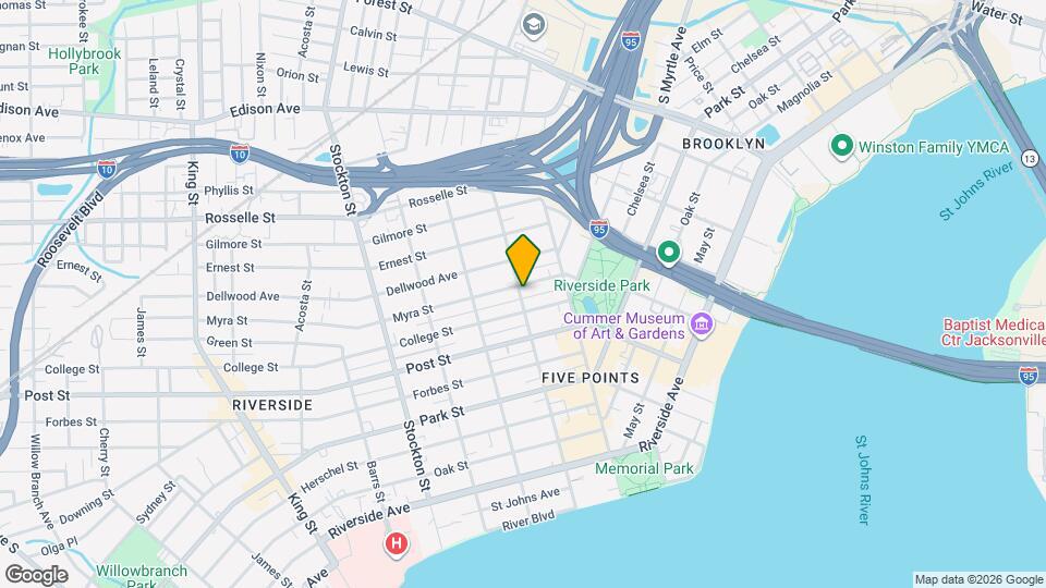 825 Goodwin St Map and Location Details