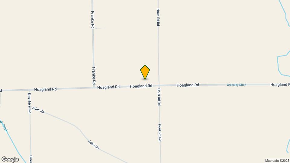 13711 Hoagland Rd Map and Location Details