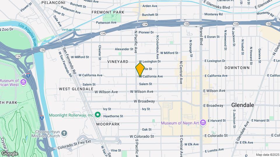 462-466 W California Ave Mapa y Detalles de la Ubicación