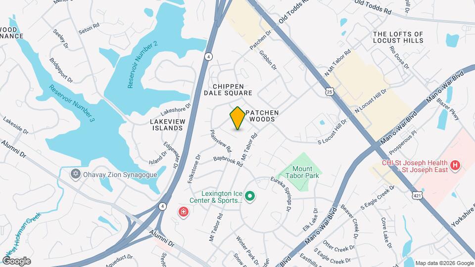 2725 Stetson Ln Map and Location Details