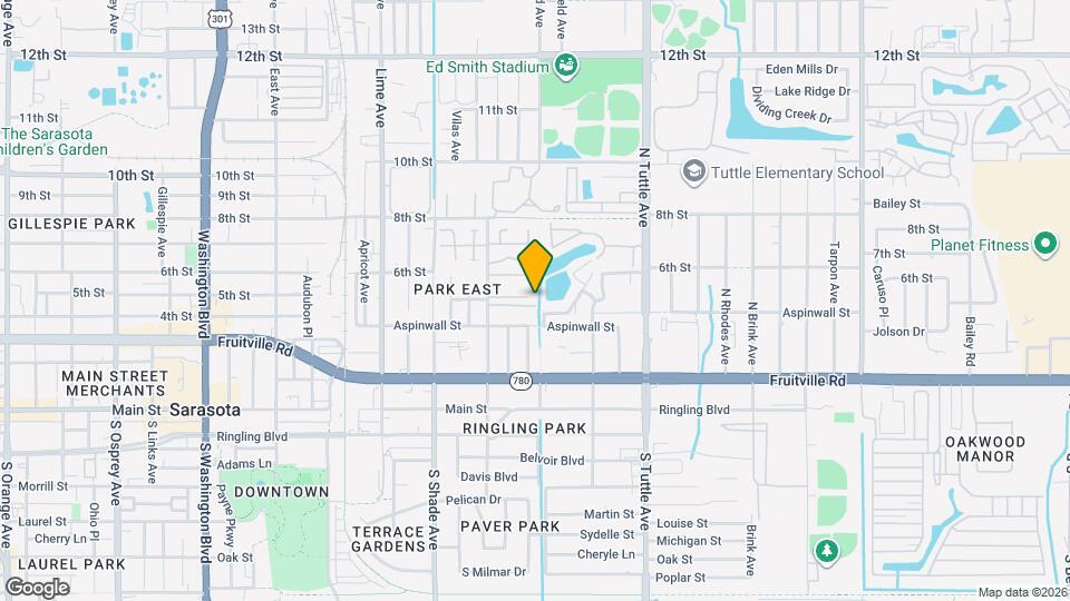 442 N Jefferson Ave Map and Location Details