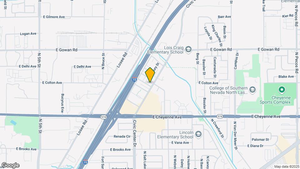 3361 Civic Center Dr Map and Location Details