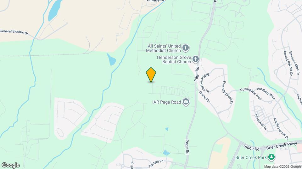 6105 Shade Tree Ln Map and Location Details