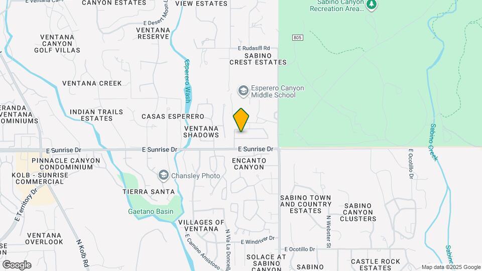 7741 E Calle Bien Nacida Map and Location Details