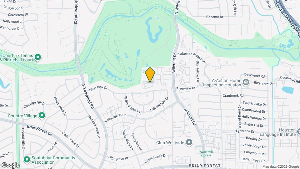 554 Wilcrest Dr Map and Location Details