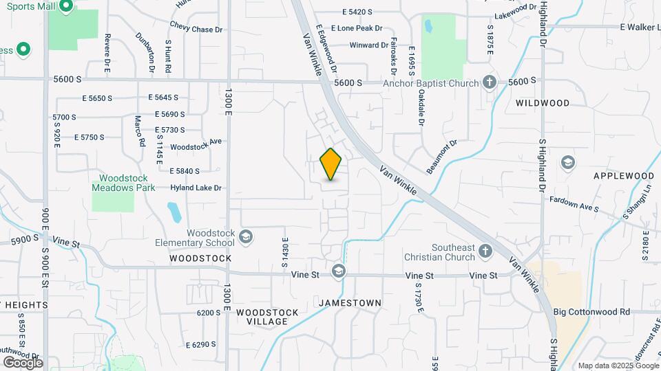 1541 E Waterbury Dr, Unit Waterbury Map and Location Details