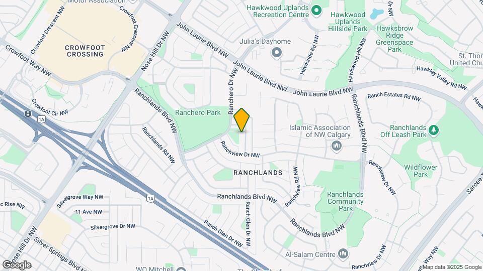 6935 Ranchero Rd NW Map and Location Details