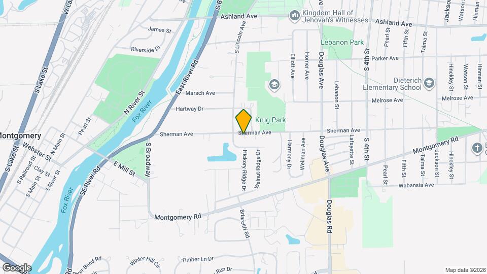 217 Sherman Ave Map and Location Details