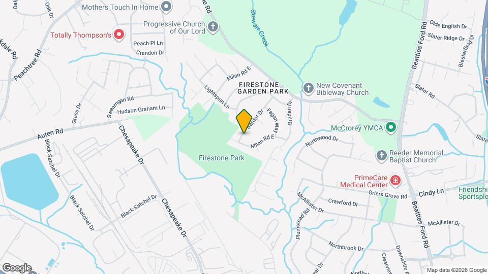 3610 Bardot Dr Map and Location Details