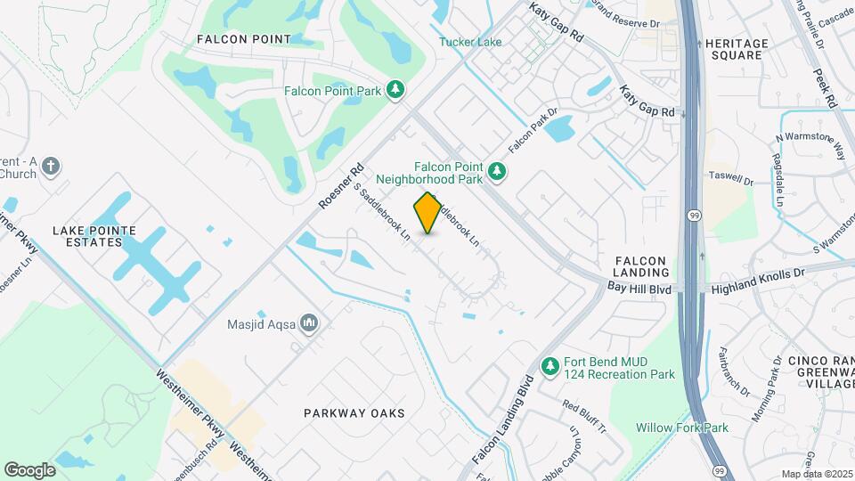 2911 S Saddlebrook Ln Map and Location Details