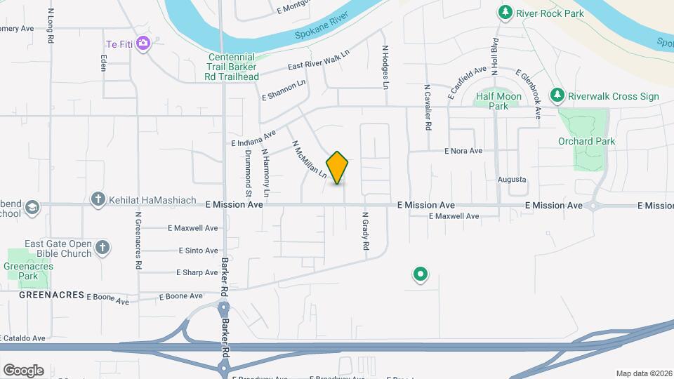 1619 N Holiday Ln Map and Location Details