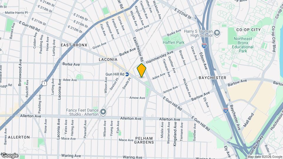 1435 E Gun Hill Rd Mapa y Detalles de la Ubicación
