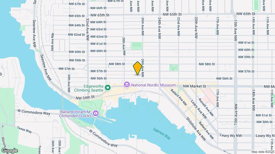 2616 NW 56th St Map and Location Details