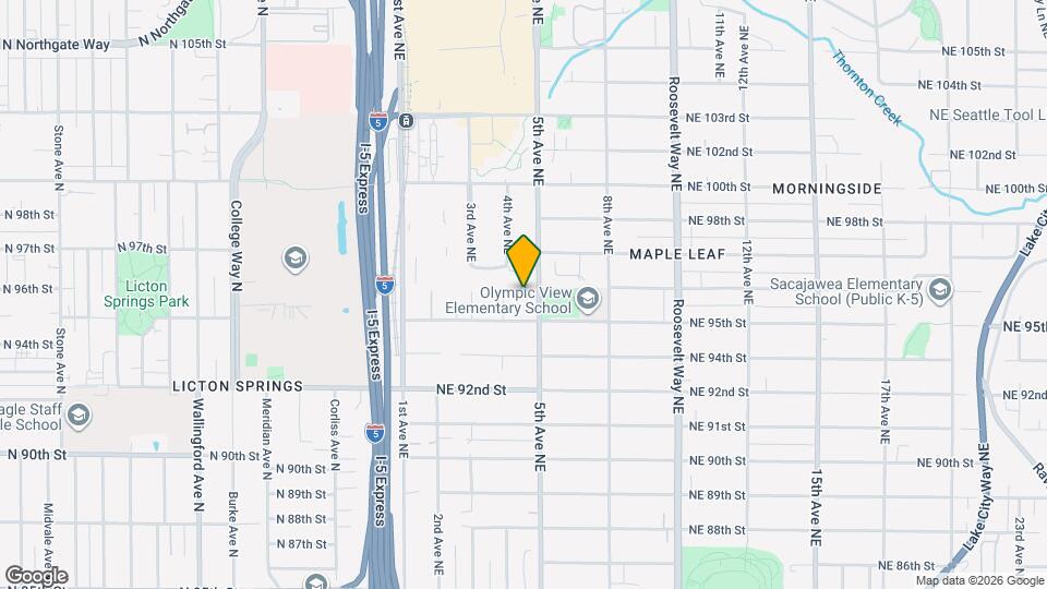9519 5th Ave NE Map and Location Details