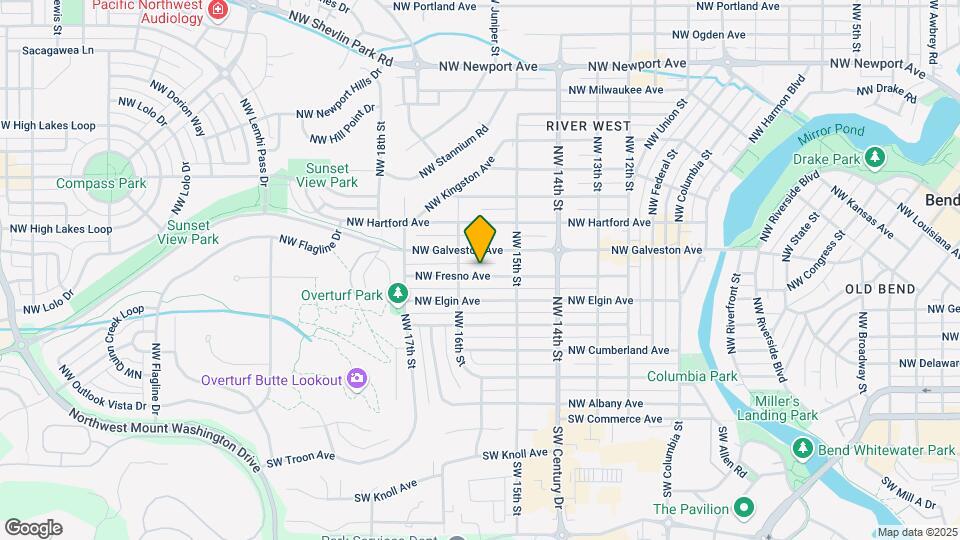 1576 NW Fresno Ave-Unit -ADU Map and Location Details