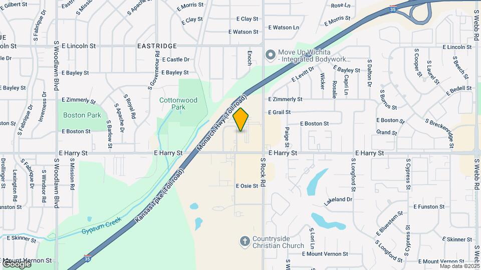 1212 S Longfellow St Map and Location Details