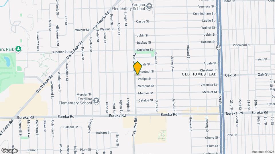 14371 Trenton Rd Map and Location Details