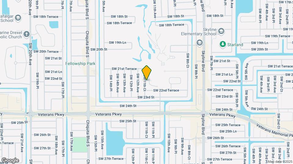 2203 SW 11th Ct Map and Location Details