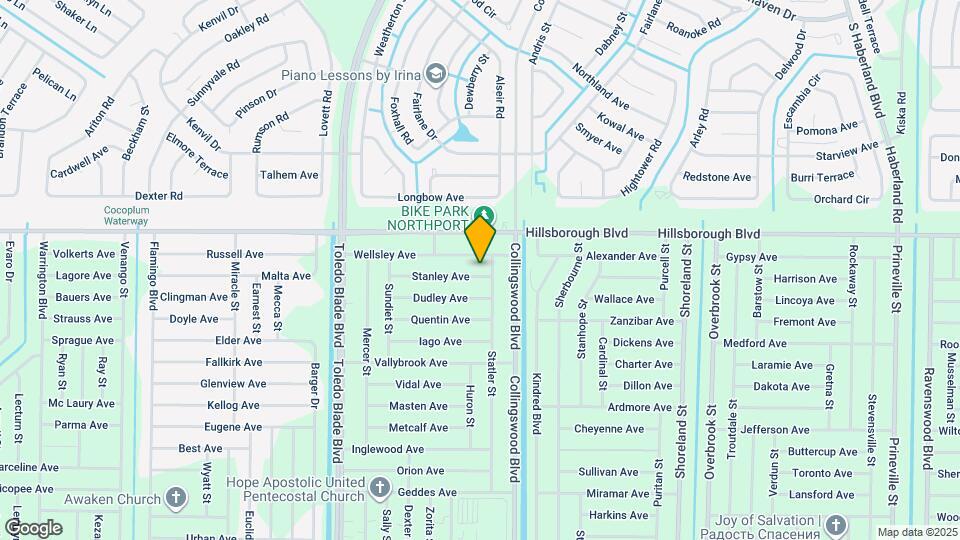 17484 Stanley Ave Map and Location Details