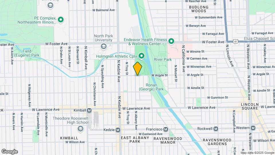 4957-4959 N Albany Ave Map and Location Details