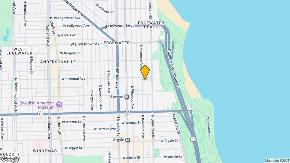 5349 N Kenmore Ave, Unit M00H Map and Location Details