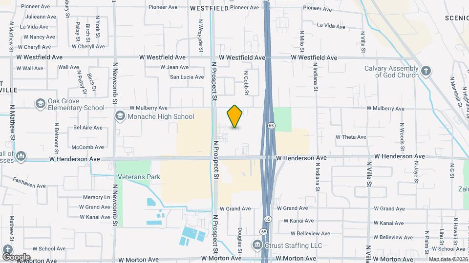 1127 Bel Aire Cir Map and Location Details