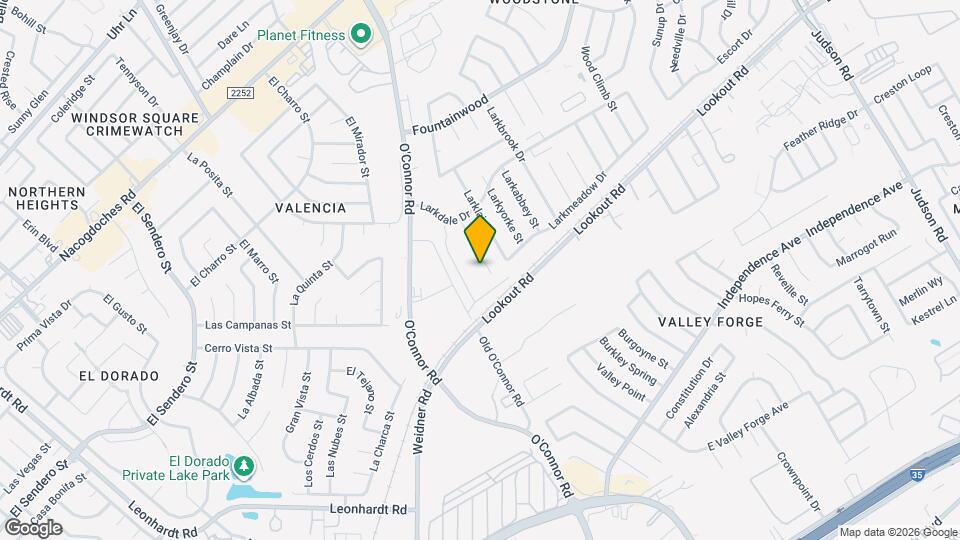 13017 O'Connor Cove Map and Location Details