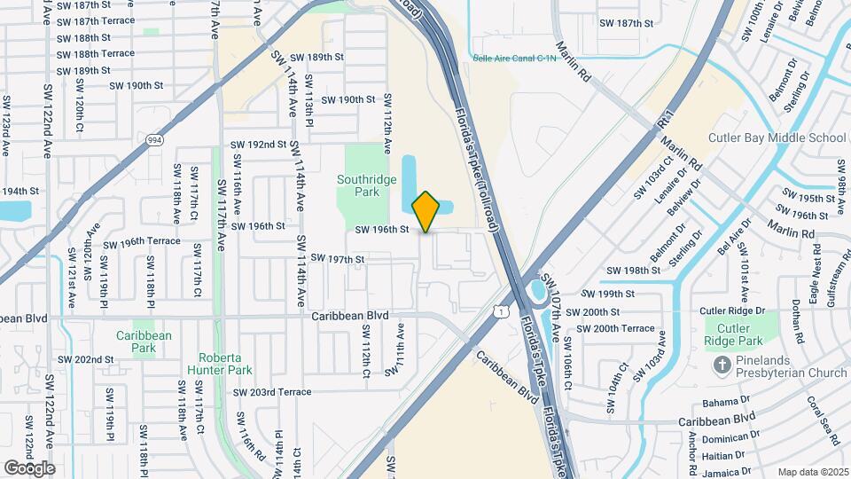 19600 SW 110th Ct Map and Location Details