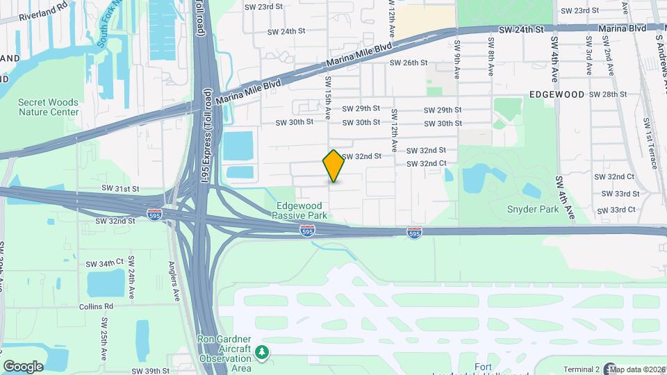 3300 SW 15th Ave Map and Location Details