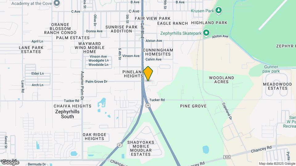 38524 Palm Grove Dr Map and Location Details