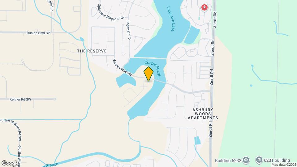 102 Willow Lake Cir SW Map and Location Details