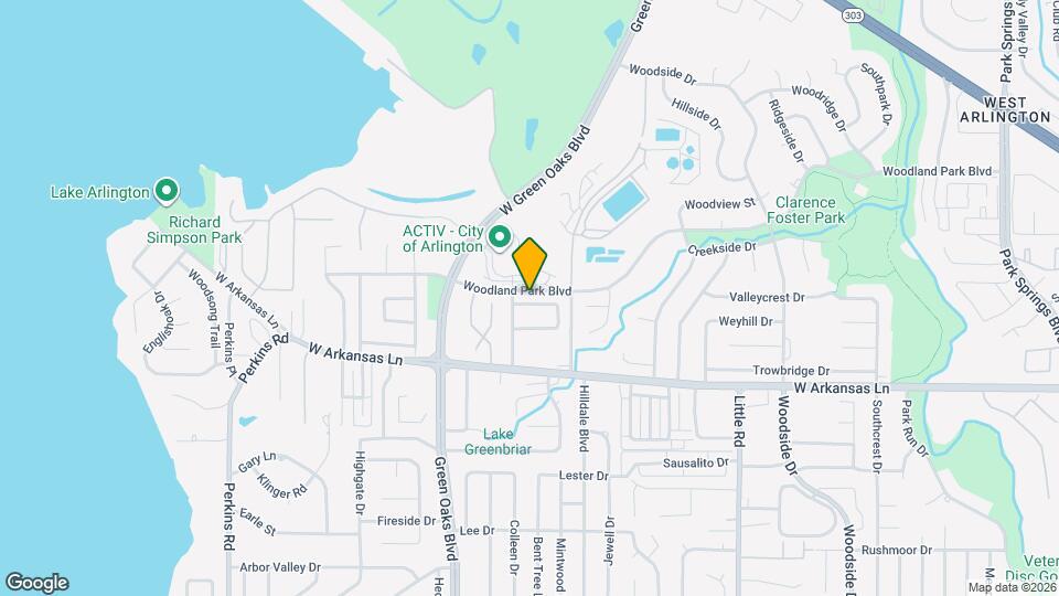 5205 Trailhead Dr Map and Location Details