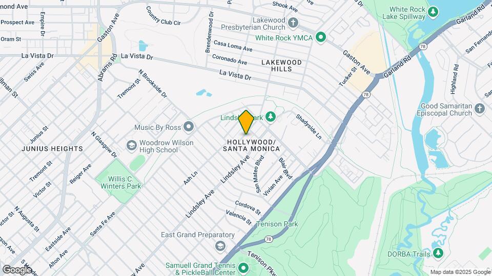 6930 Santa Monica Dr Map and Location Details