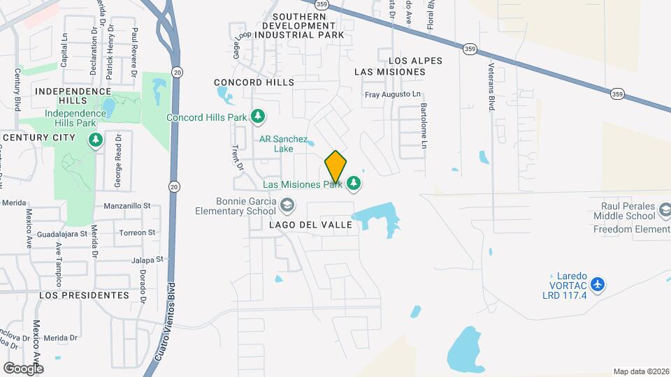 5429 Encanto Dr Map and Location Details