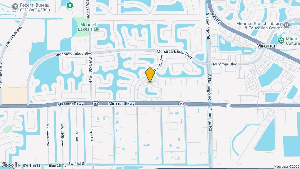 12926 SW 30th St Mapa y Detalles de la Ubicación