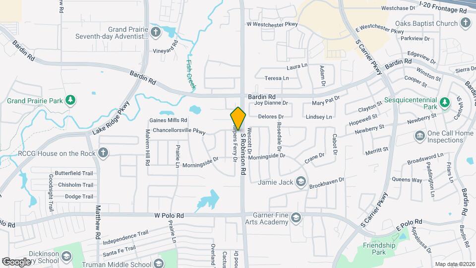 4438 Harpers Ferry Dr Map and Location Details