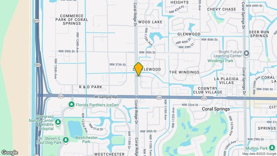 3600 NW 116th Terrace Map and Location Details