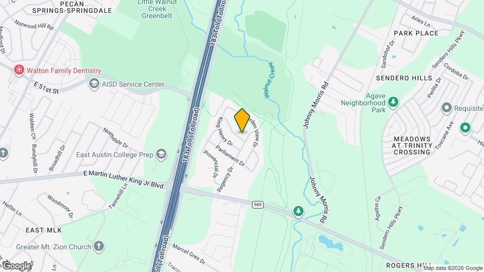 6204 Duchess Dr Mapa y Detalles de la Ubicación