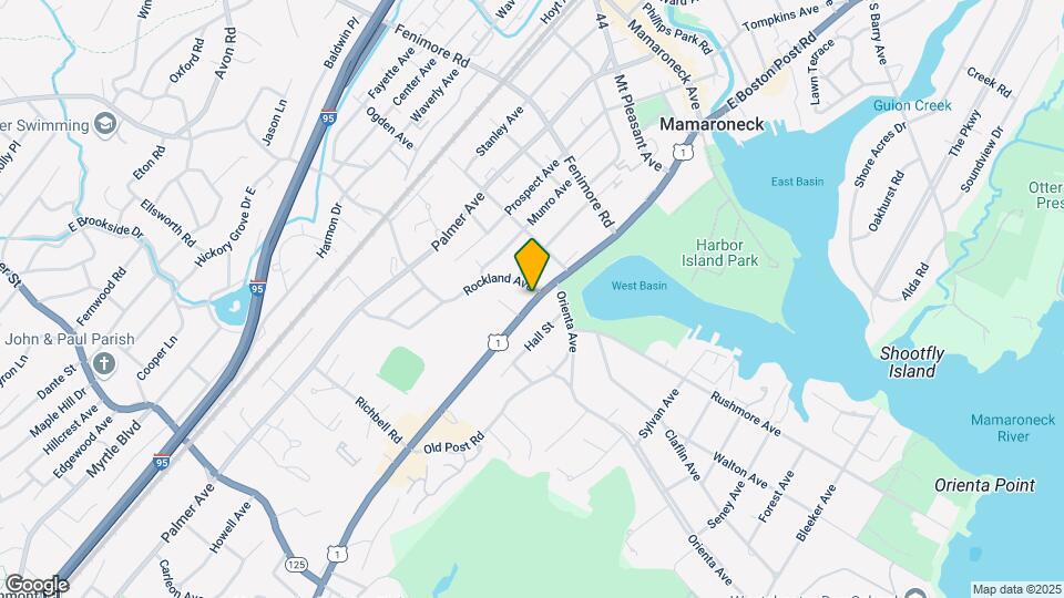 680 W Boston Post Rd Map and Location Details