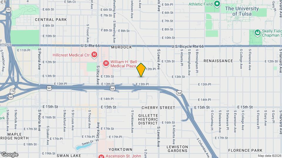 2208 E 13th St Map and Location Details