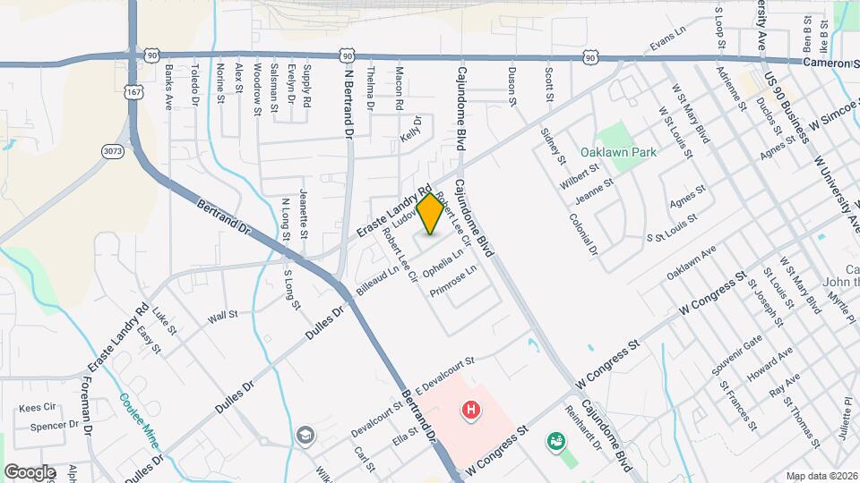 108 Billeaud Ln Map and Location Details