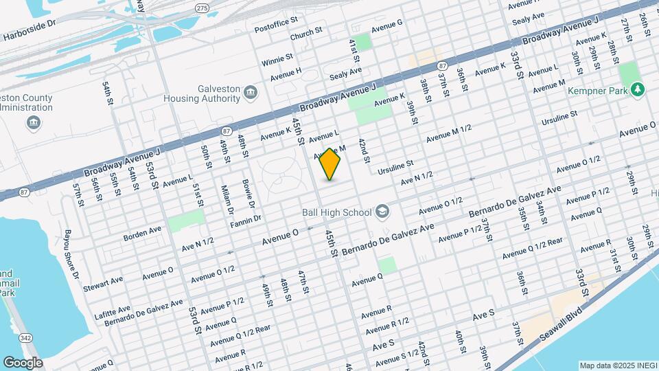 4400 Ursuline St Map and Location Details