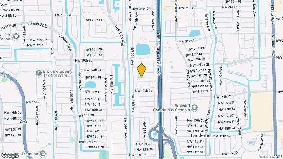 5400 NW 18th St Map and Location Details