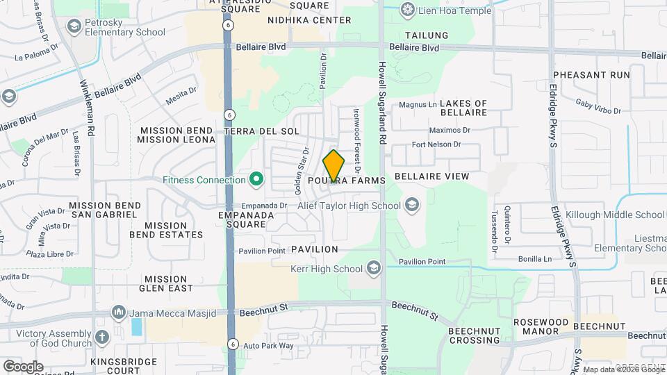 14296 Empanada Dr Map and Location Details