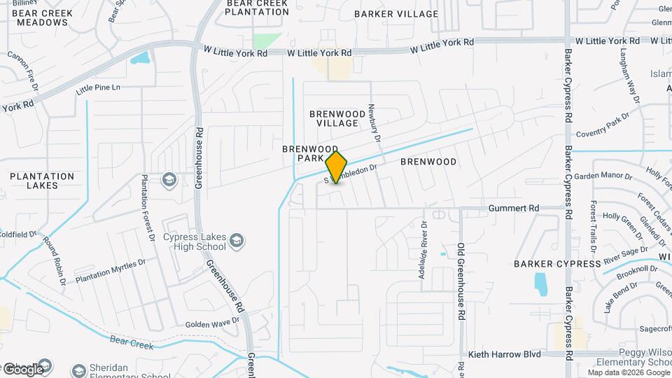 18910 Bonners Park Cir Map and Location Details