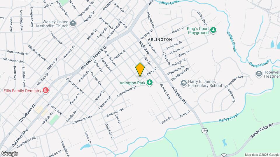 1511 Sunnyside Ave Map and Location Details