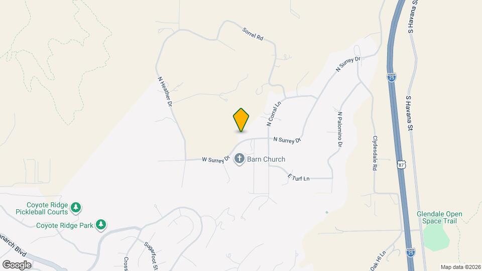 61 W Surrey Dr, Unit Basement Apartment Map and Location Details